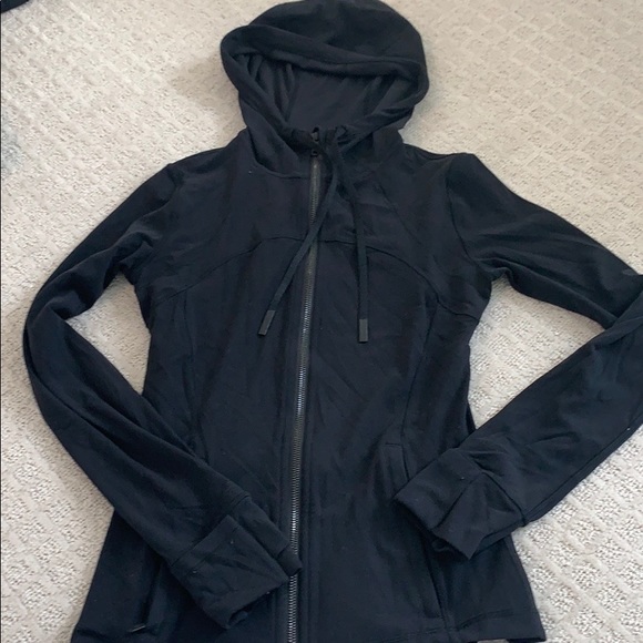 black lululemon zip up - Picture 2 of 5